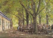 Max Liebermann Country Tavern at Brunnenburg painting